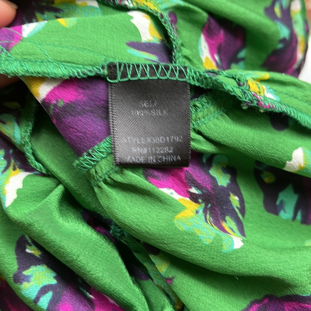 Greylin Bustier Silk Floral Slip Dress - Picture 9 of 12